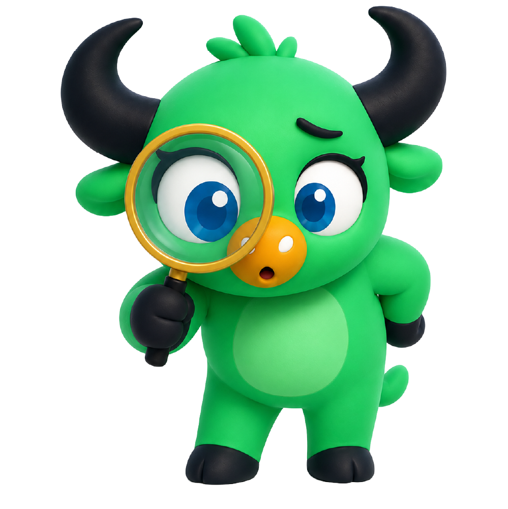 BidaCredit mascot reviewing qualified borrower leads